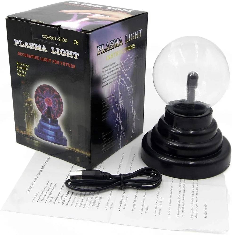 Touch Sensitive Plasma Lamp
