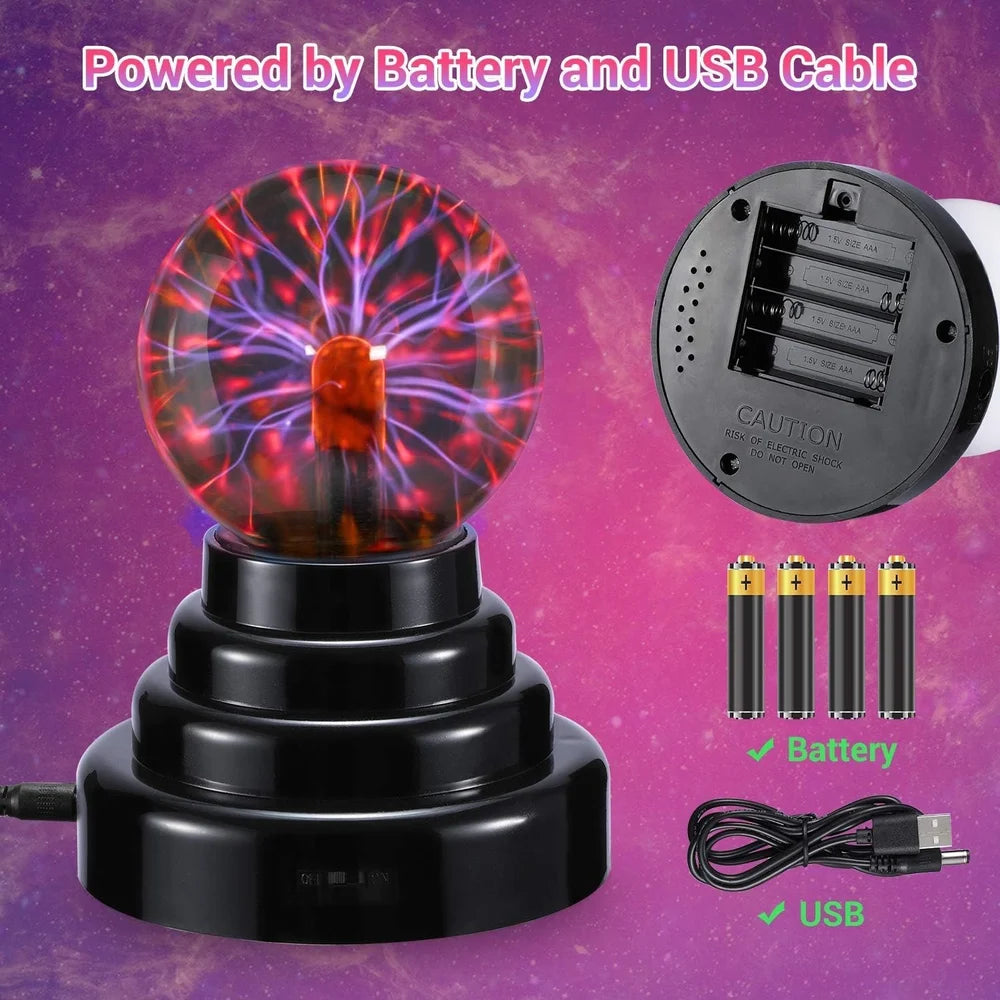 Touch Sensitive Plasma Lamp